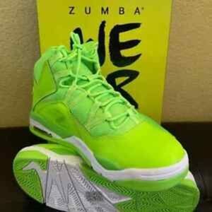 Zumba Air High Shoes - Green A1F00162 Size 7.5